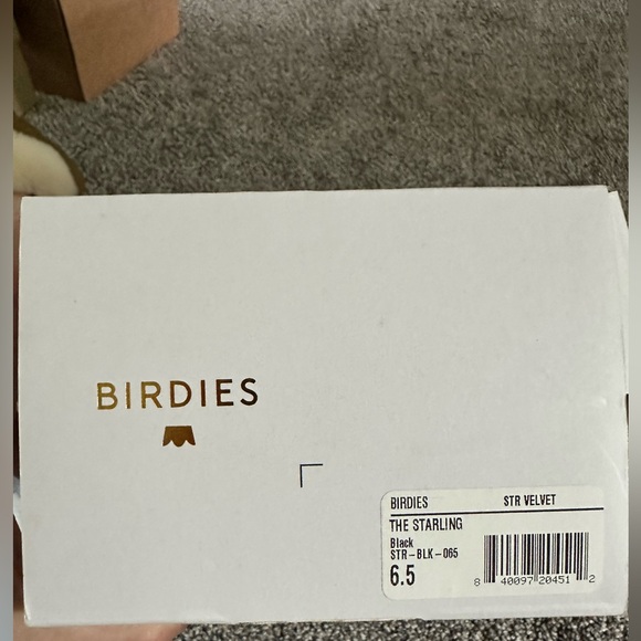 Birdies Starling Flat Velvet Slip On Loafers Women’s 6.5 New In Box - Picture 10 of 10